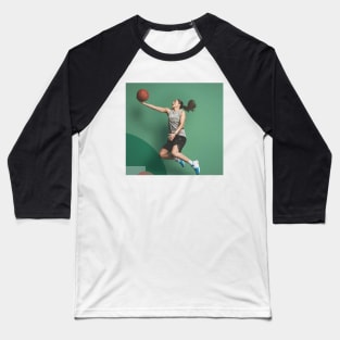 Sue Bird Hoopin' Baseball T-Shirt